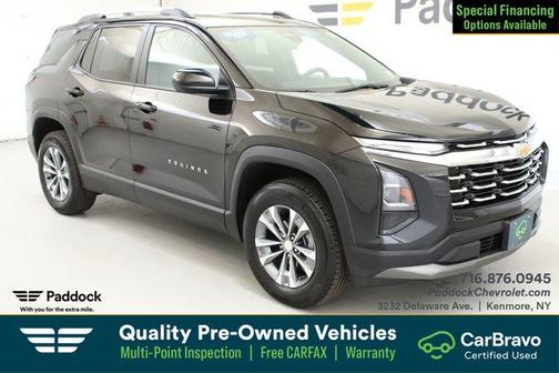 Mosaic Black Metallic 2025 Chevrolet Equinox LT