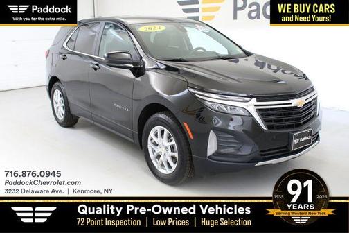 Mosaic Black Metallic 2024 Chevrolet Equinox LT