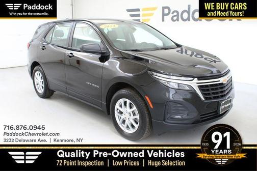Mosaic Black Metallic 2024 Chevrolet Equinox LS