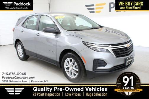 Sterling Gray Metallic 2023 Chevrolet Equinox LS