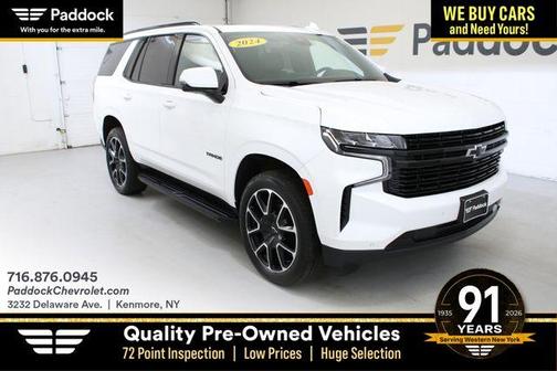 Summit White 2024 Chevrolet Tahoe RST