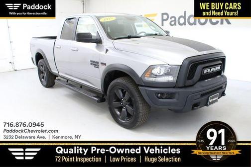Billet Silver Metallic Clearcoat 2019 RAM 1500 Classic Warlock
