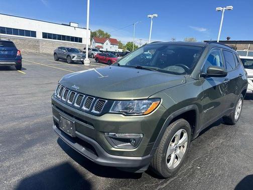 Olive Green Pearlcoat 2020 Jeep Compass Latitude