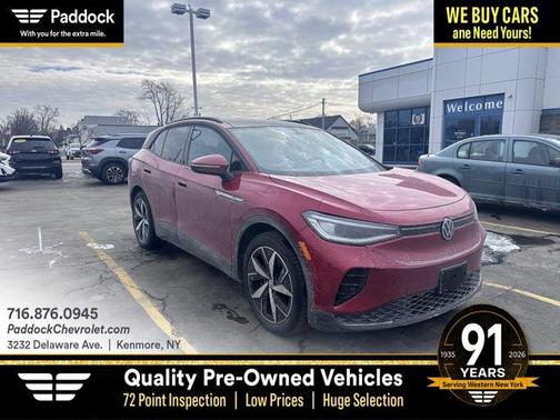 Aurora Red Metallic 2023 Volkswagen ID.4 Pro S