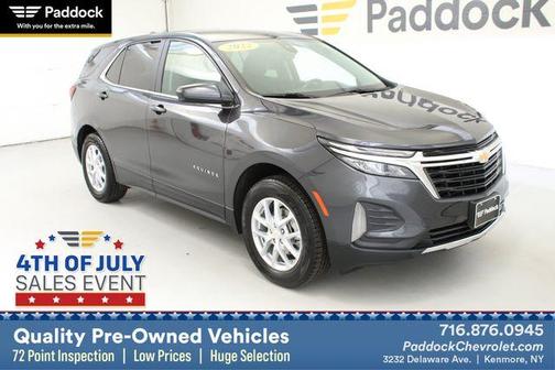 Gray 2022 Chevrolet Equinox 1LT