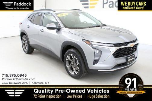 Sterling Gray Metallic 2024 Chevrolet Trax LT