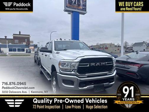 Bright White Clearcoat 2021 RAM 2500 Tradesman