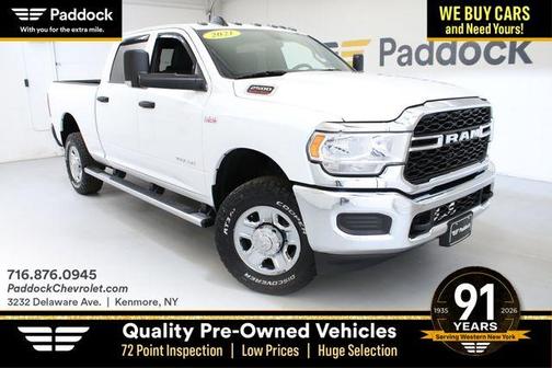 Bright White Clearcoat 2021 RAM 2500 Tradesman