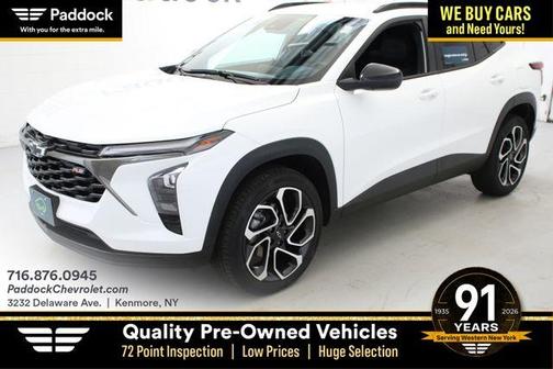 Summit White 2024 Chevrolet Trax 2RS