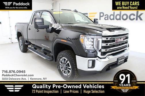 Onyx Black 2022 GMC Sierra 2500 SLE