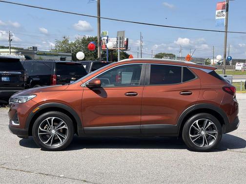 Burnished Bronze Metallic 2020 Buick Encore GX Select