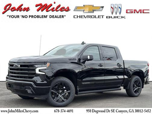 Black 2026 Chevrolet Silverado 1500 High Country