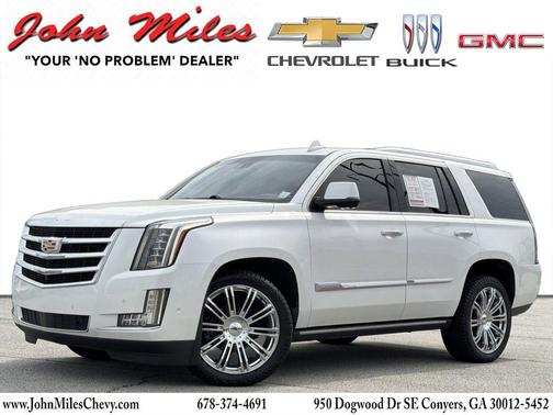 Crystal White Tricoat 2020 Cadillac Escalade Premium Luxury