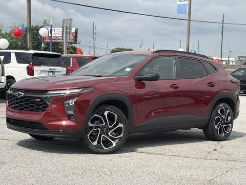 Crimson Metallic 2024 Chevrolet Trax FWD 2RS