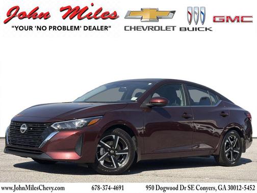 Rosewood Metallic 2024 Nissan Sentra SV