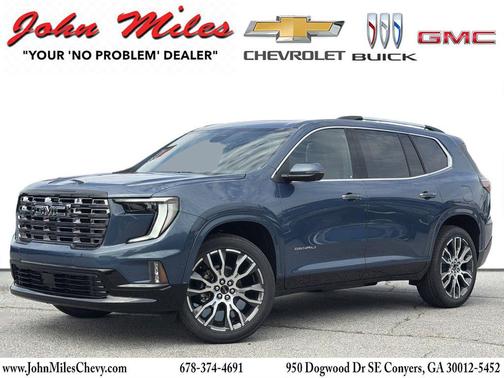 Downpour Metallic 2026 GMC Acadia Denali