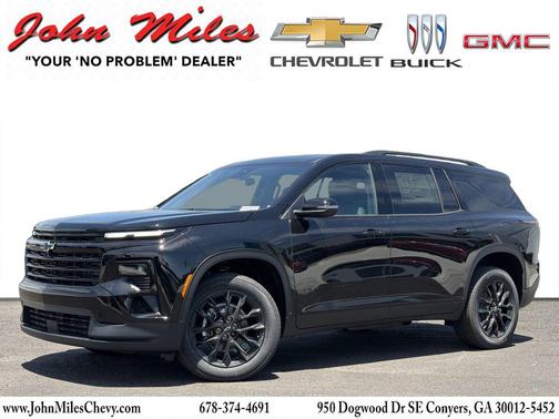 Mosaic Black Metallic 2026 Chevrolet Traverse LT
