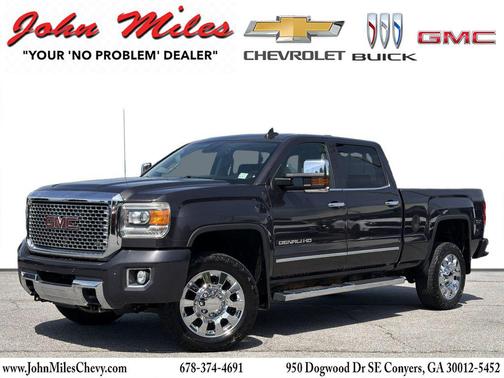 Iridium Metallic 2015 GMC Sierra 2500 Denali