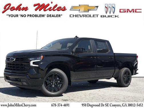 Black 2026 Chevrolet Silverado 1500 RST