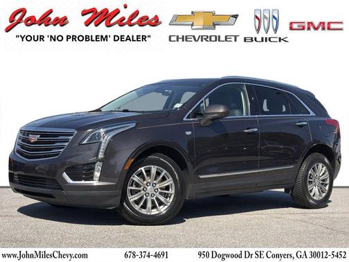 Dark Granite Metallic 2018 Cadillac XT5 Luxury