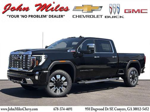 Onyx Black 2026 GMC Sierra 2500 Denali