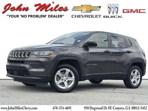 Granite Crystal Metallic Clearcoat 2023 Jeep Compass Sport