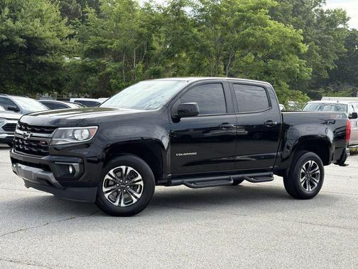Black 2021 Chevrolet Colorado Z71