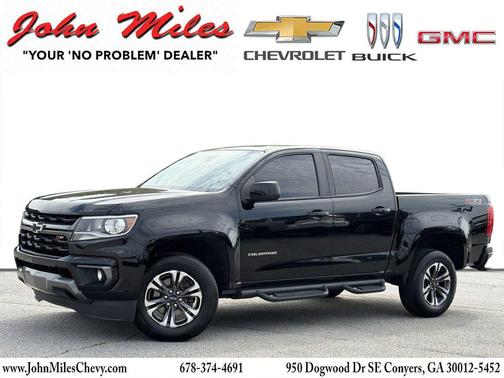 Black 2021 Chevrolet Colorado Z71