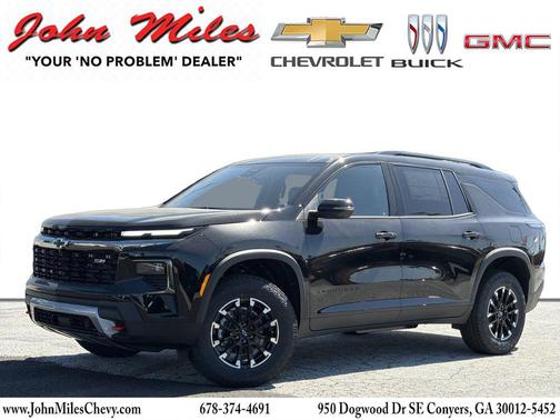 Mosaic Black Metallic 2026 Chevrolet Traverse AWD Z71