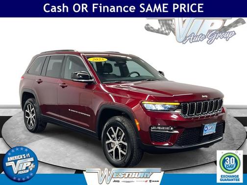 Velvet Red Pearlcoat 2025 Jeep Grand Cherokee Limited 4x4 SUV