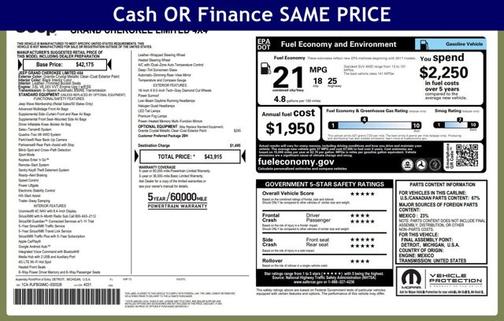 2021 Jeep Grand Cherokee Limited 4x4