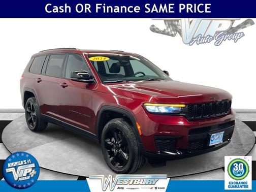 Velvet Red Pearlcoat 2024 Jeep Grand Cherokee L Altitude 4x4 SUV