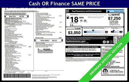 2023 Dodge Challenger Scat Pack Swinger