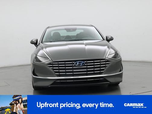 Gray 2021 Hyundai SONATA Hybrid SEL
