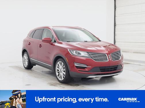 Red 2017 Lincoln MKC Reserve