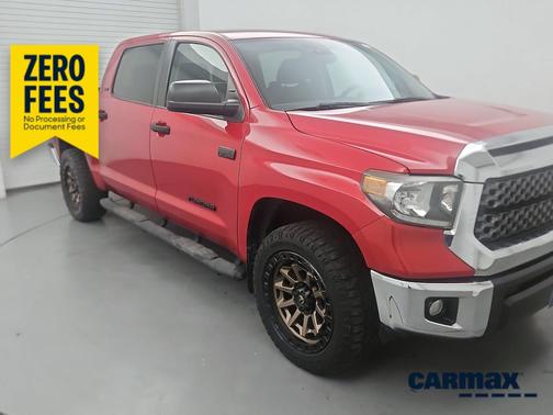 Red 2021 Toyota Tundra SR5