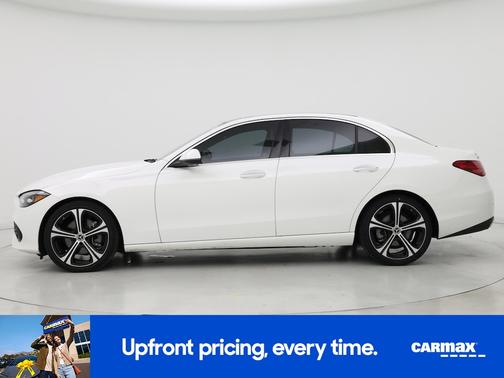 White 2023 Mercedes-Benz C-Class
