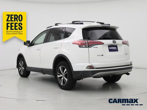 White 2017 Toyota RAV4 XLE