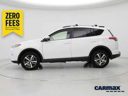 White 2017 Toyota RAV4 XLE