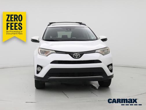 White 2017 Toyota RAV4 XLE