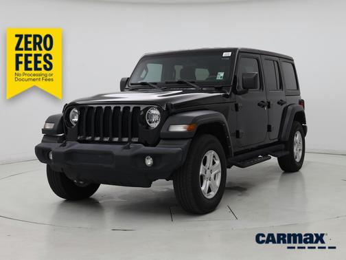 Black 2022 Jeep Wrangler Unlimited Sport