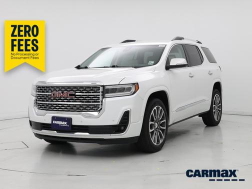 White 2022 GMC Acadia Denali