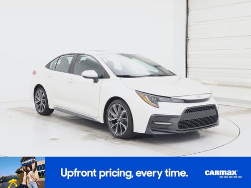 White 2021 Toyota Corolla SE