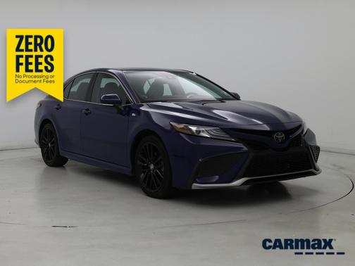 Blue 2024 Toyota Camry XSE
