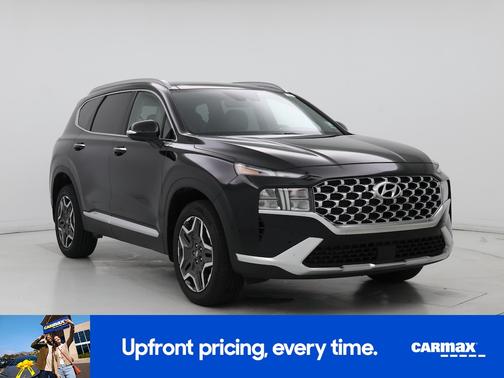 Black 2023 Hyundai SANTA FE HEV SEL Premium
