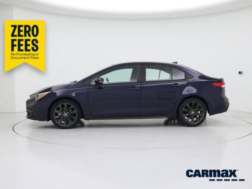 Blue 2023 Toyota Corolla SE