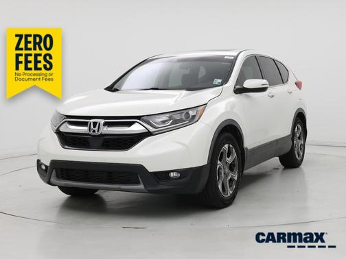 White 2018 Honda CR-V EX