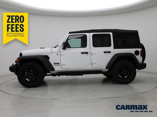 White 2020 Jeep Wrangler Unlimited Freedom