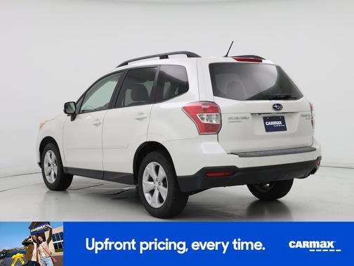 White 2015 Subaru Forester 2.5I Premium