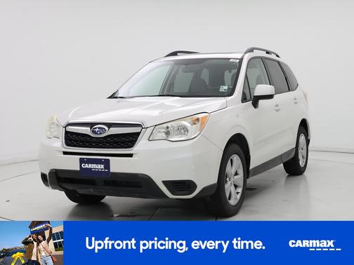 White 2015 Subaru Forester 2.5I Premium